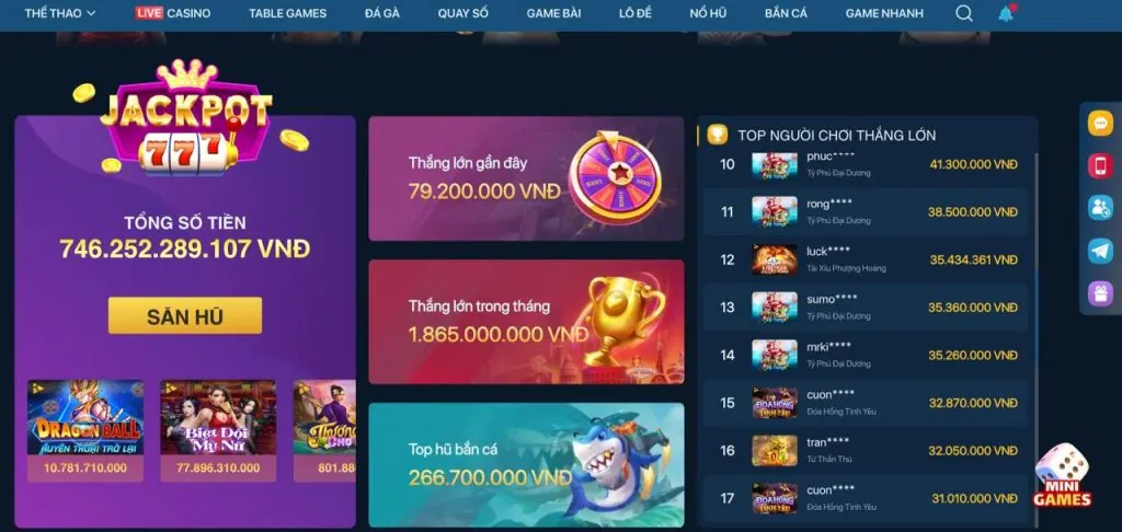 Hướng dẫn nạp tiền vào nohu77